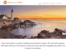 Tablet Screenshot of clearvisionvideo.com